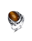 Bague Oeil de Tigre "Giselle"