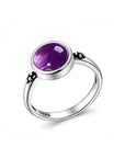 Bague Pierre Améthyste "Graciela" en Argent 925