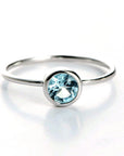 Bague Pierre Topaze "Lola" en Argent 925