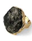 Bague Tourmaline Noire "Maya"