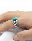Bague Turquoise "Ilyndra" en Argent Sterling
