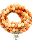 Bracelet Aventurine Rose Mâlâ "Chloé"
