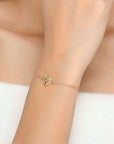 Bracelet Citrine "Cilla" en Argent Sterling