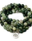 Bracelet Onyx Vert Mâlâ "Karen"