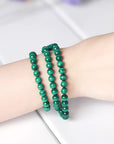 Bracelet Perles Malachite "Elora"
