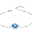 Bracelet Topaze "Diana" en Argent 925