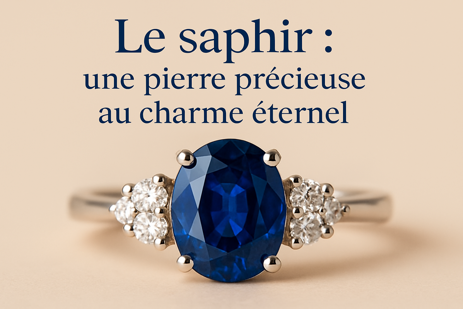 Sublimez votre main : Guide pour choisir la bague saphir parfaite