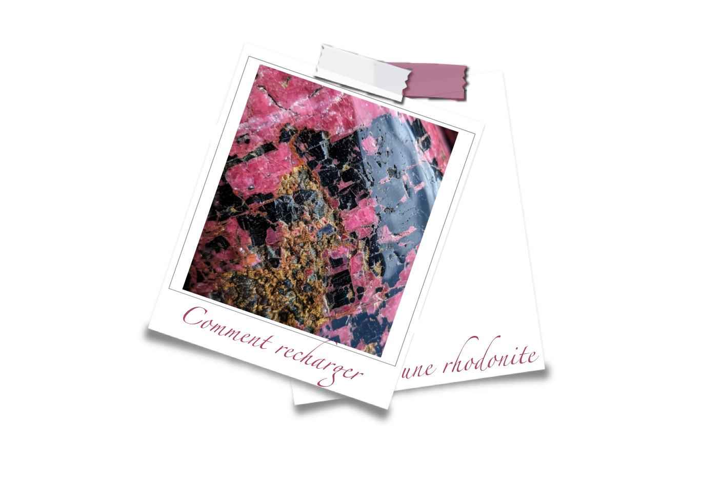 Comment recharger une rhodonite ?