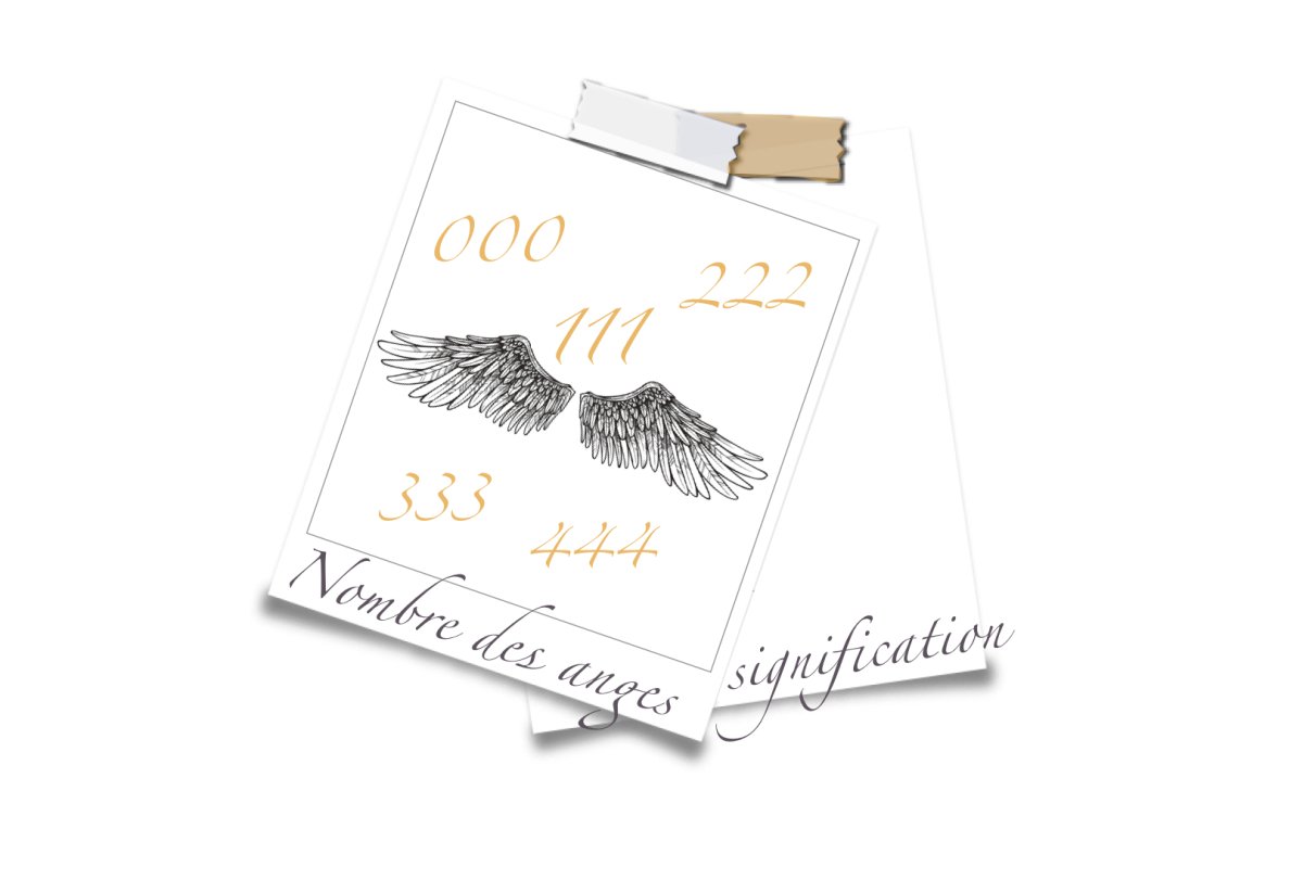 Signification du nombre des anges - Citrine