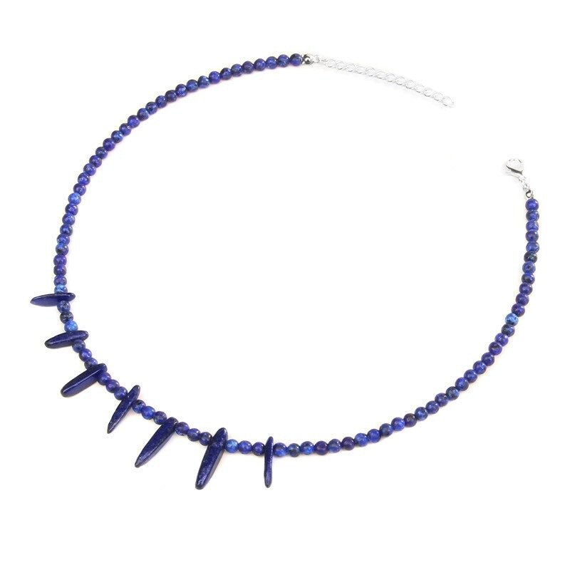 Collier Lapis Lazuli Femme