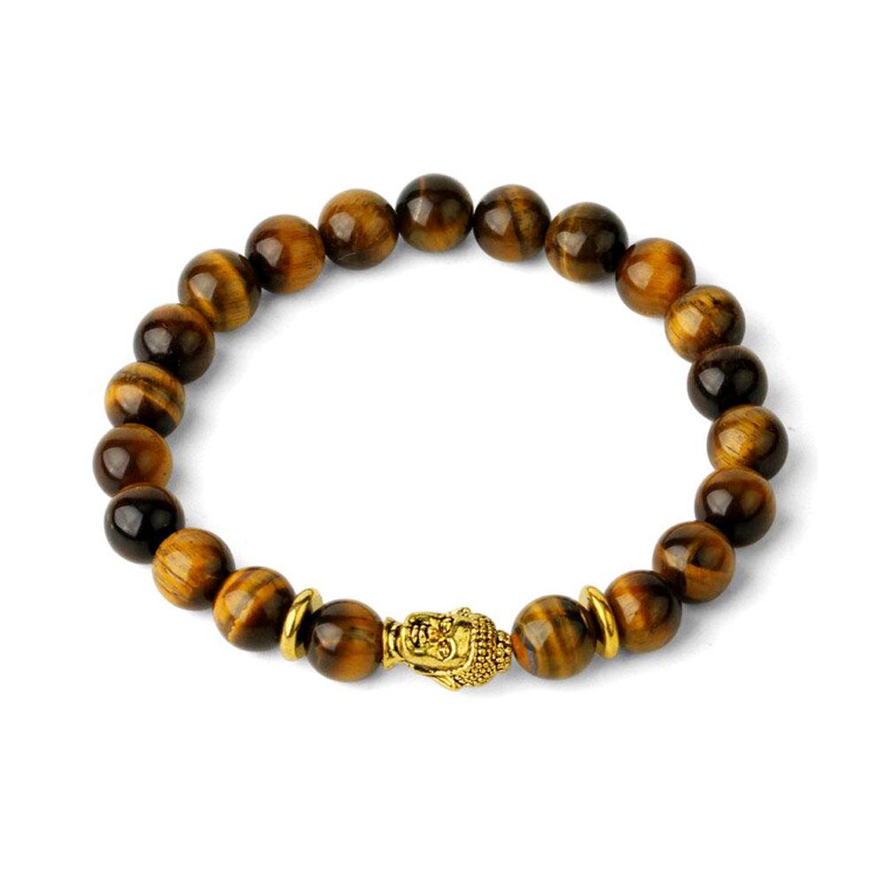 Bracelet Bouddha - Citrine