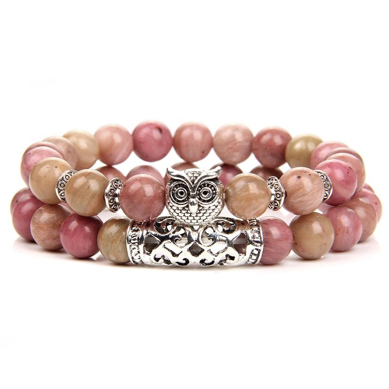 Bracelet Rhodochrosite - Citrine