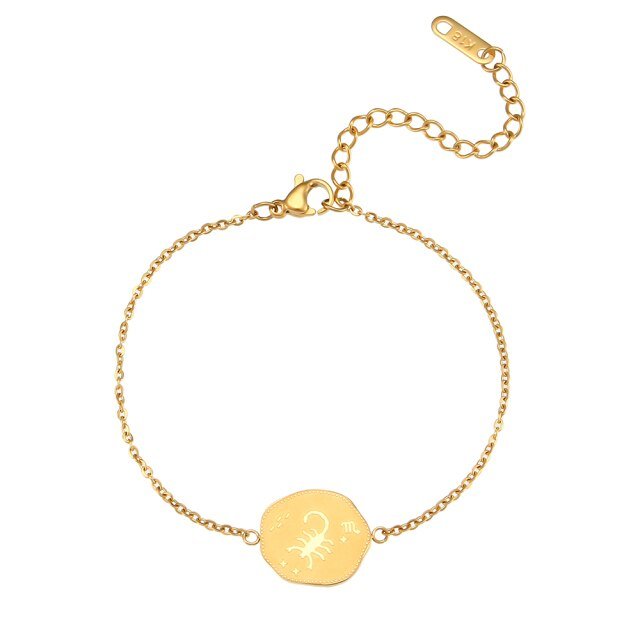 Bracelet Signe Astrologique - Citrine