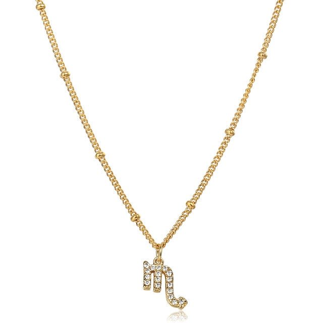 Pendentif Signe Astrologique - Citrine