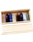 Coffret Méditation - 8 Pointes De Cristal