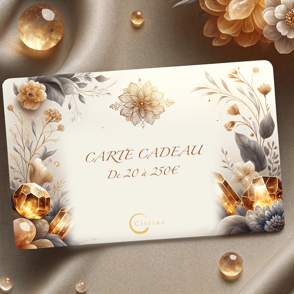 Carte Cadeau Lithothérapie
