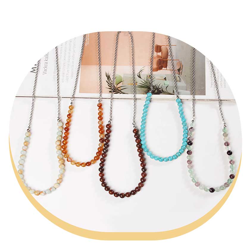 collection collier lithothérapie