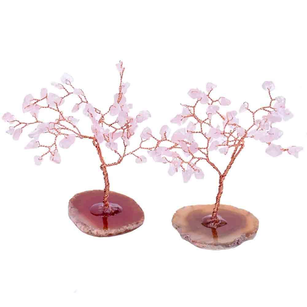 Arbre De Vie Quartz Rose
