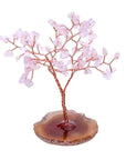 Arbre De Vie Quartz Rose