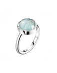 Bague Amazonite "Dorothea" en Argent 925