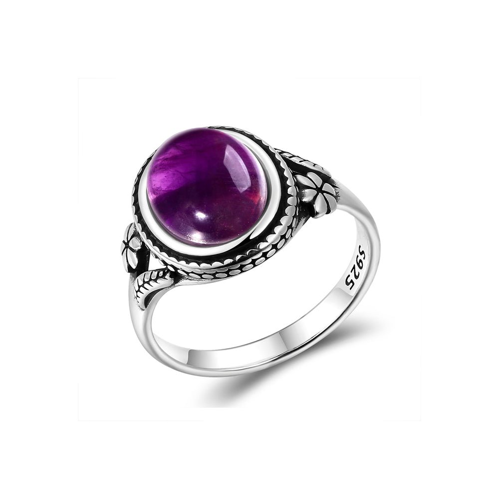 Bague Améthyste "Jovita" en Argent Sterling