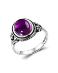 Bague Améthyste "Jovita" en Argent Sterling