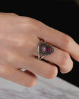 Bague Améthyste "Rosarita" en Argent 925