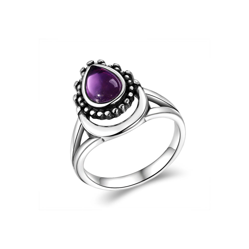 Bague Améthyste "Rosarita" en Argent 925