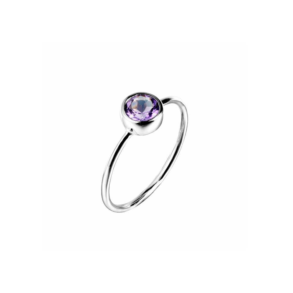 Bague Améthyste "Theresia" en Argent Sterling