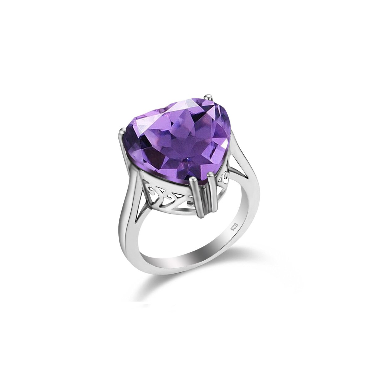 Bague Améthyste "Zéphyrine" en Argent 925