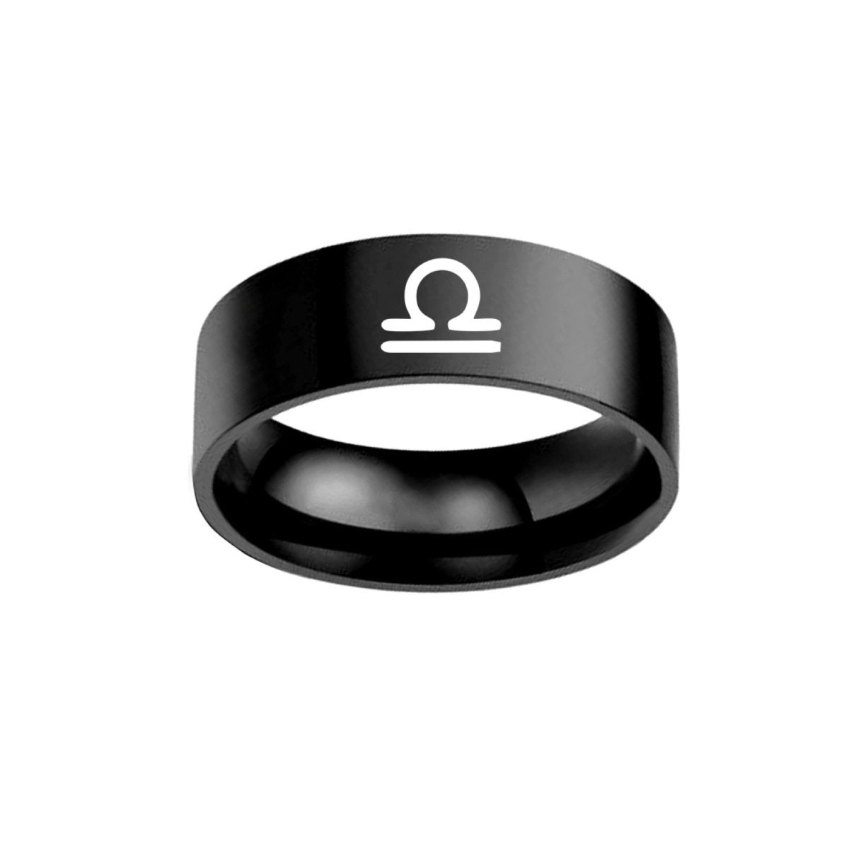 Bague Astrologique Balance en Acier