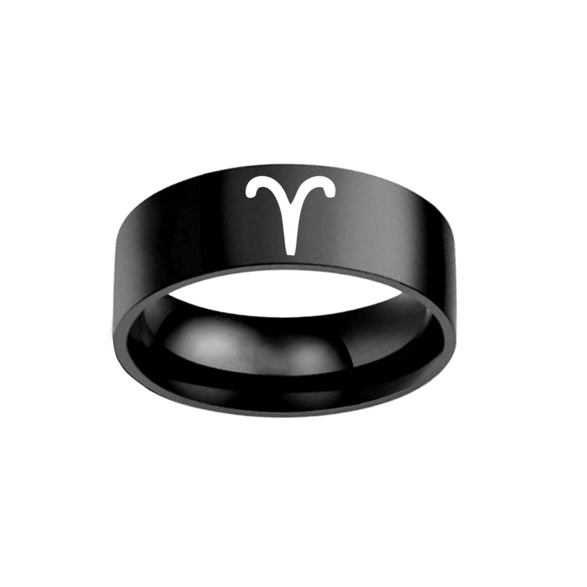 Bague Astrologique Bélier en Acier