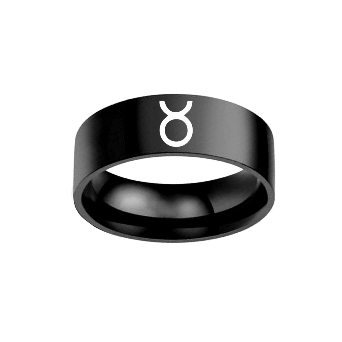 Bague Astrologique Taureau en Acier