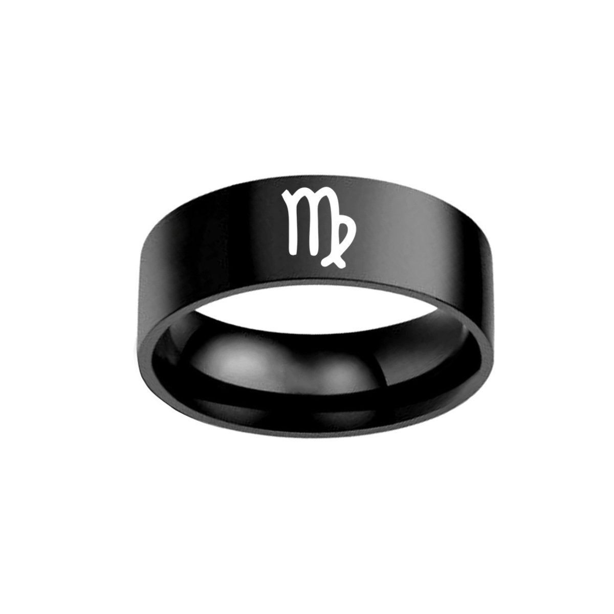 Bague Astrologique Vierge en Acier