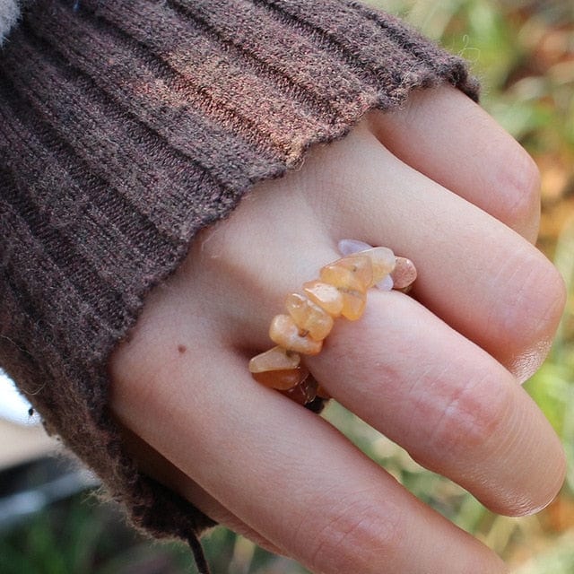 Bague Aventurine Scintillante "Abital"