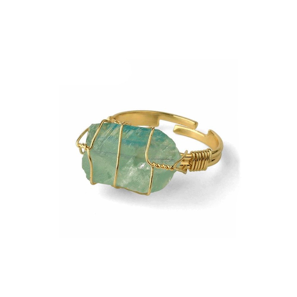 Bague Fluorite Captivante "Eulalie"