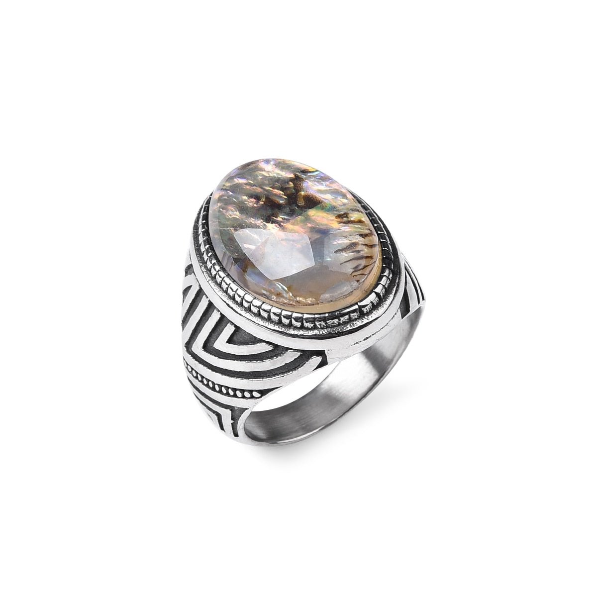 Bague Homme Opale Impériale "Arthur"