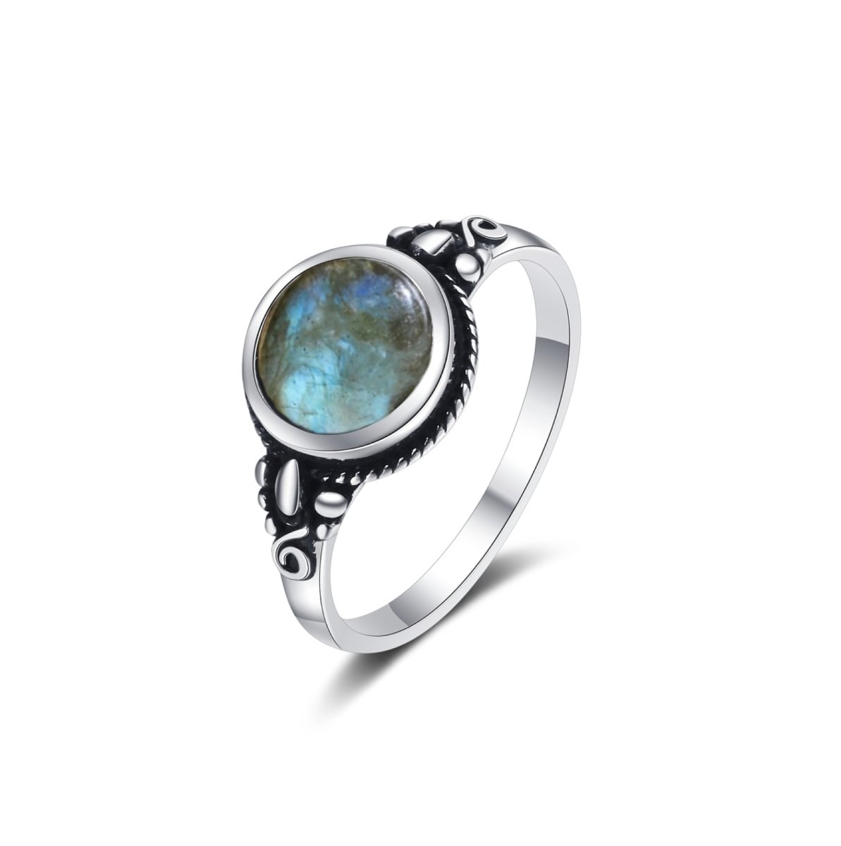 Bague Labradorite "Lysandra" en Argent 925