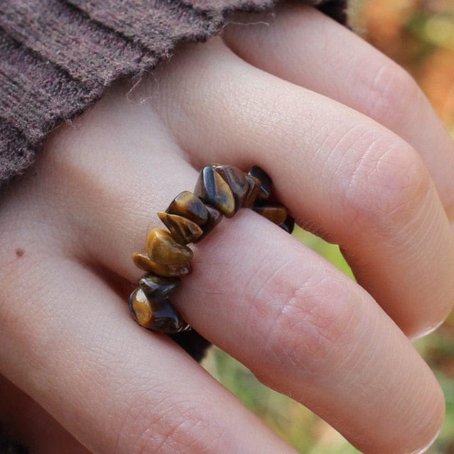 Bague Oeil de Tigre "Aeliana"