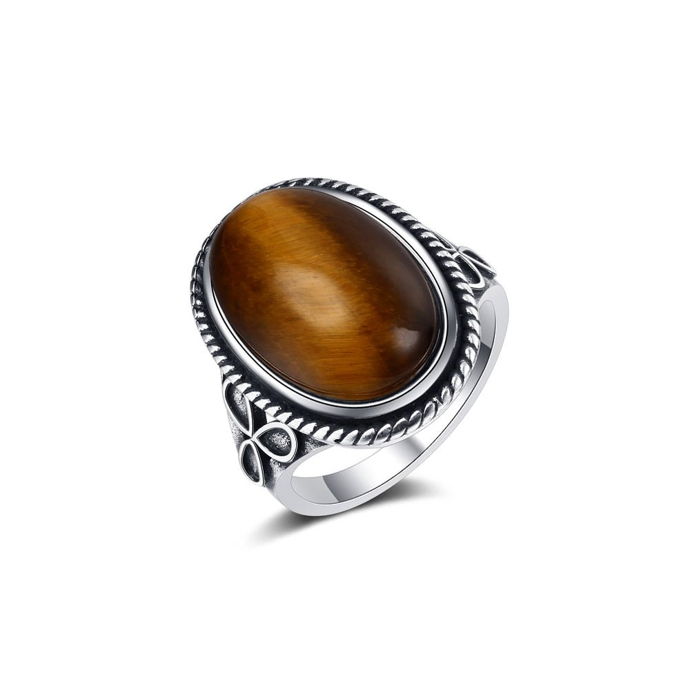 Bague Oeil De Tigre "Mary"