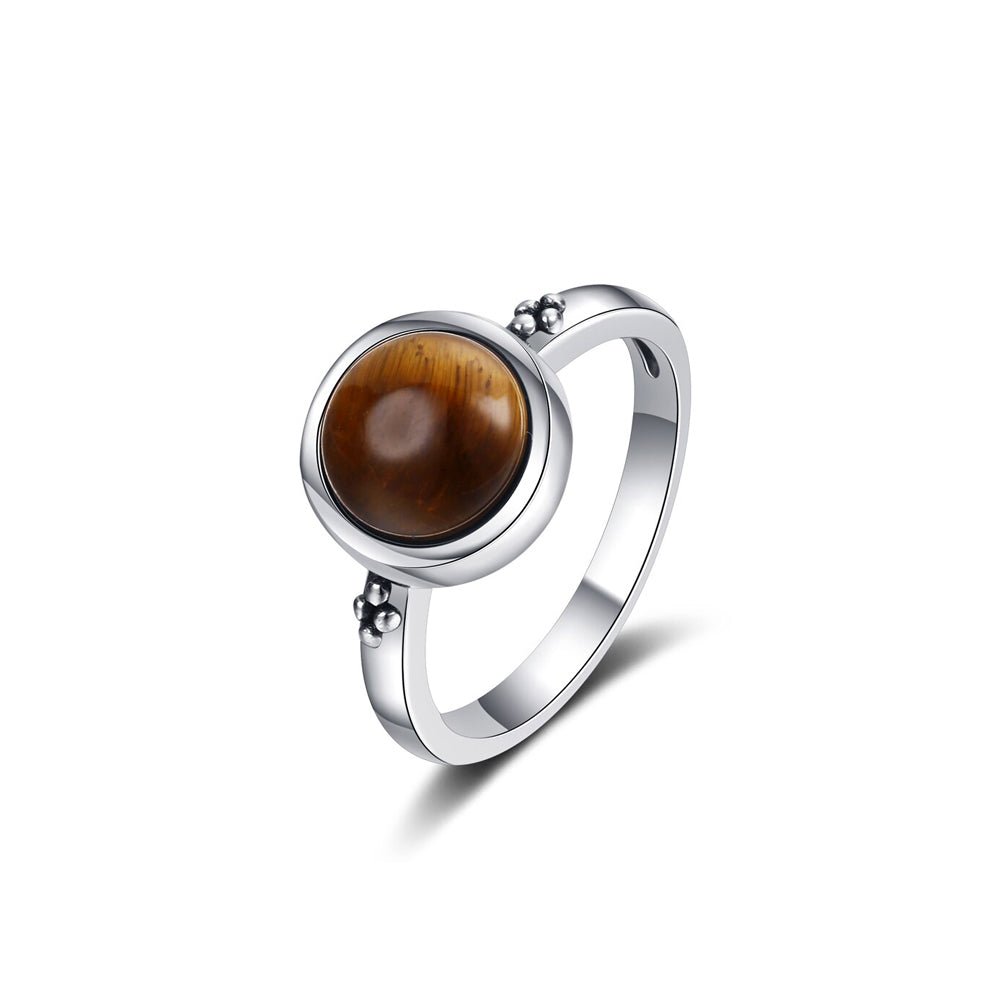Bague Oeil de Tigre "Mira"