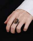 Bague Oeil de Tigre "Nessa"