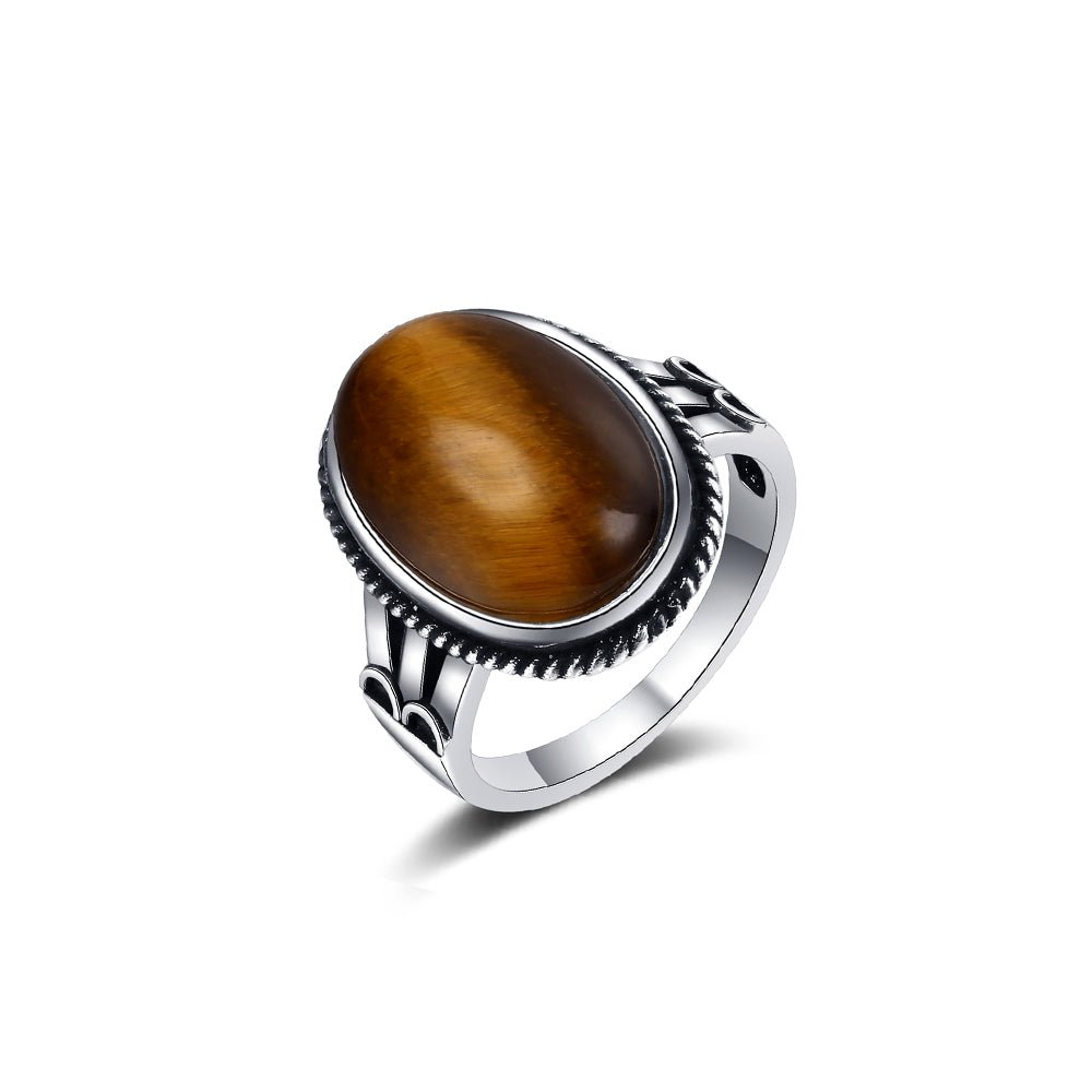 Bague Oeil de Tigre "Nessa"