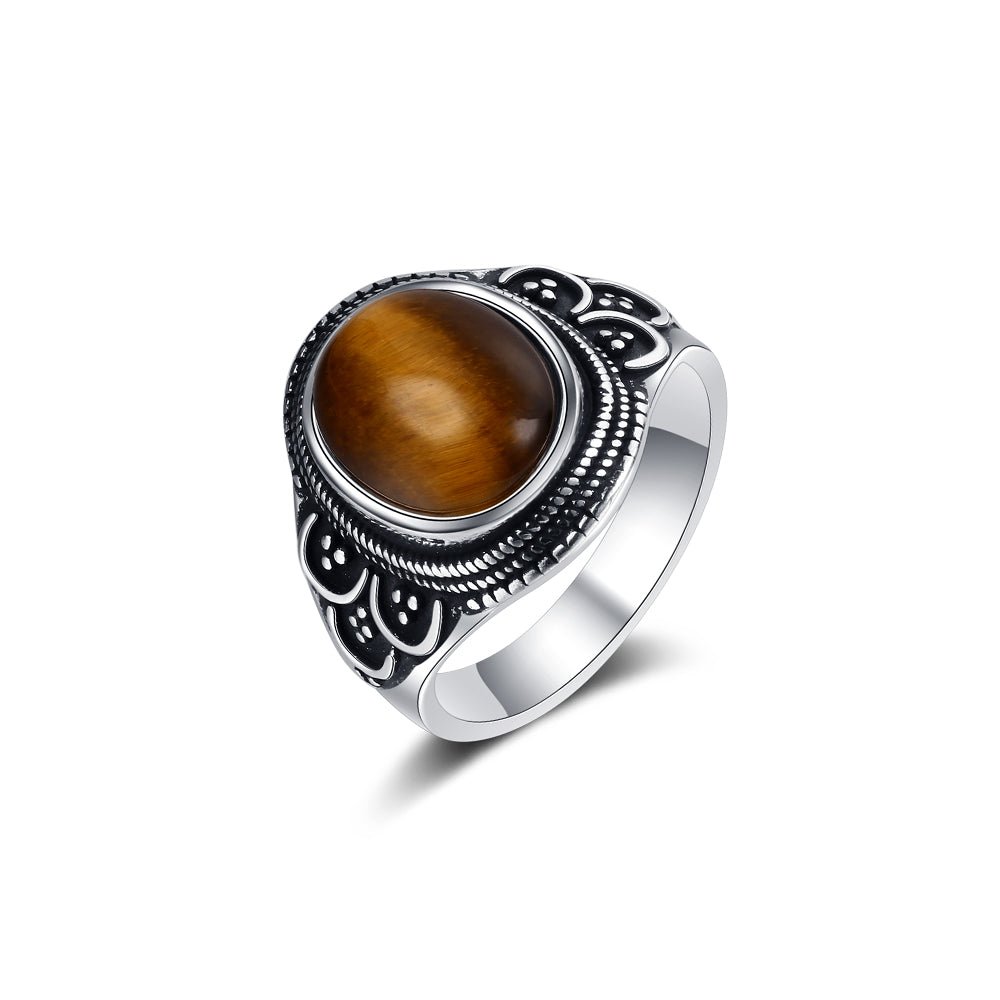 Bague Oeil de Tigre "Zoé"