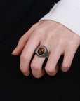 Bague Oeil de Tigre "Zoé"