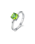 Bague Péridot "Lys" en Argent 925