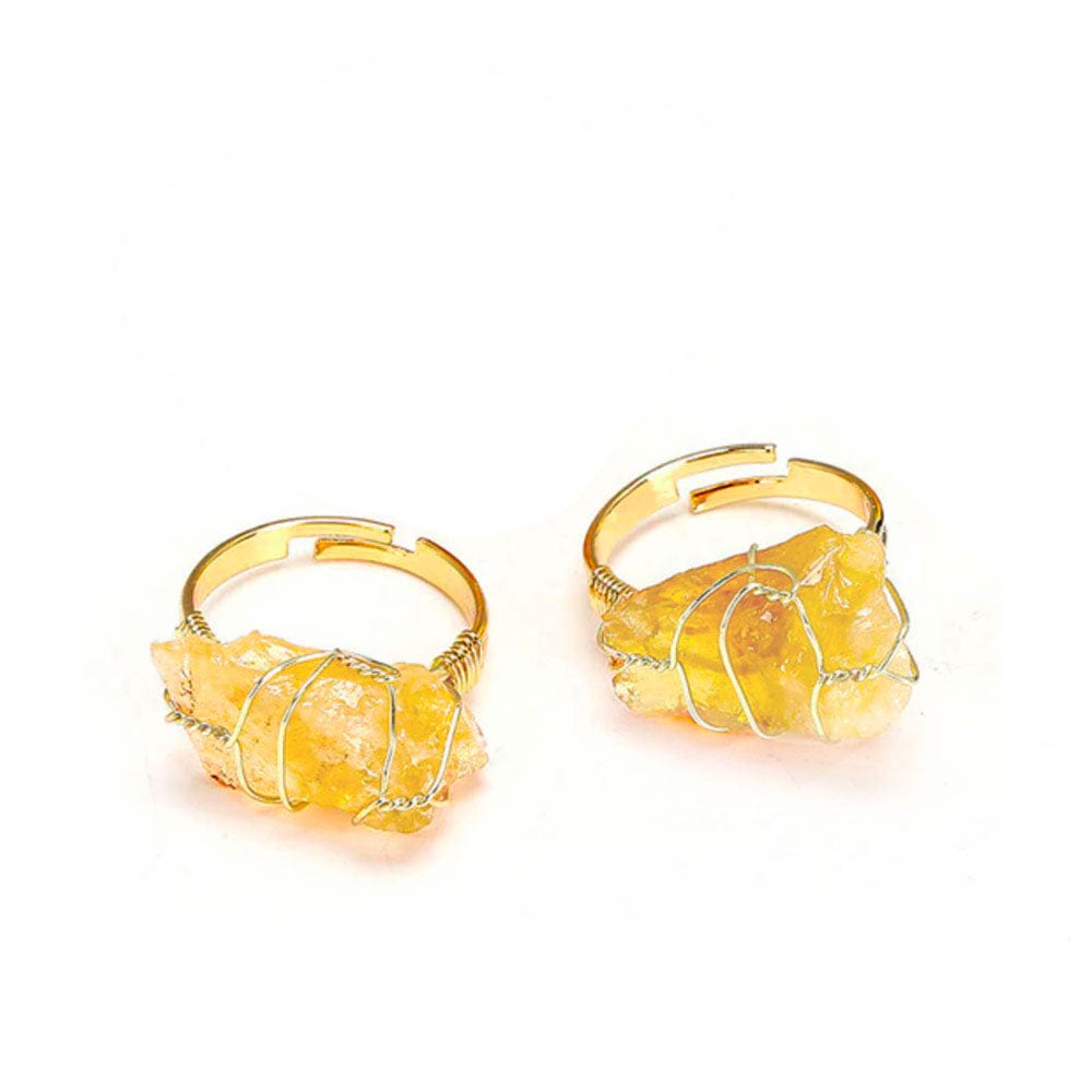 Bague Pierre Citrine "Lysandra"