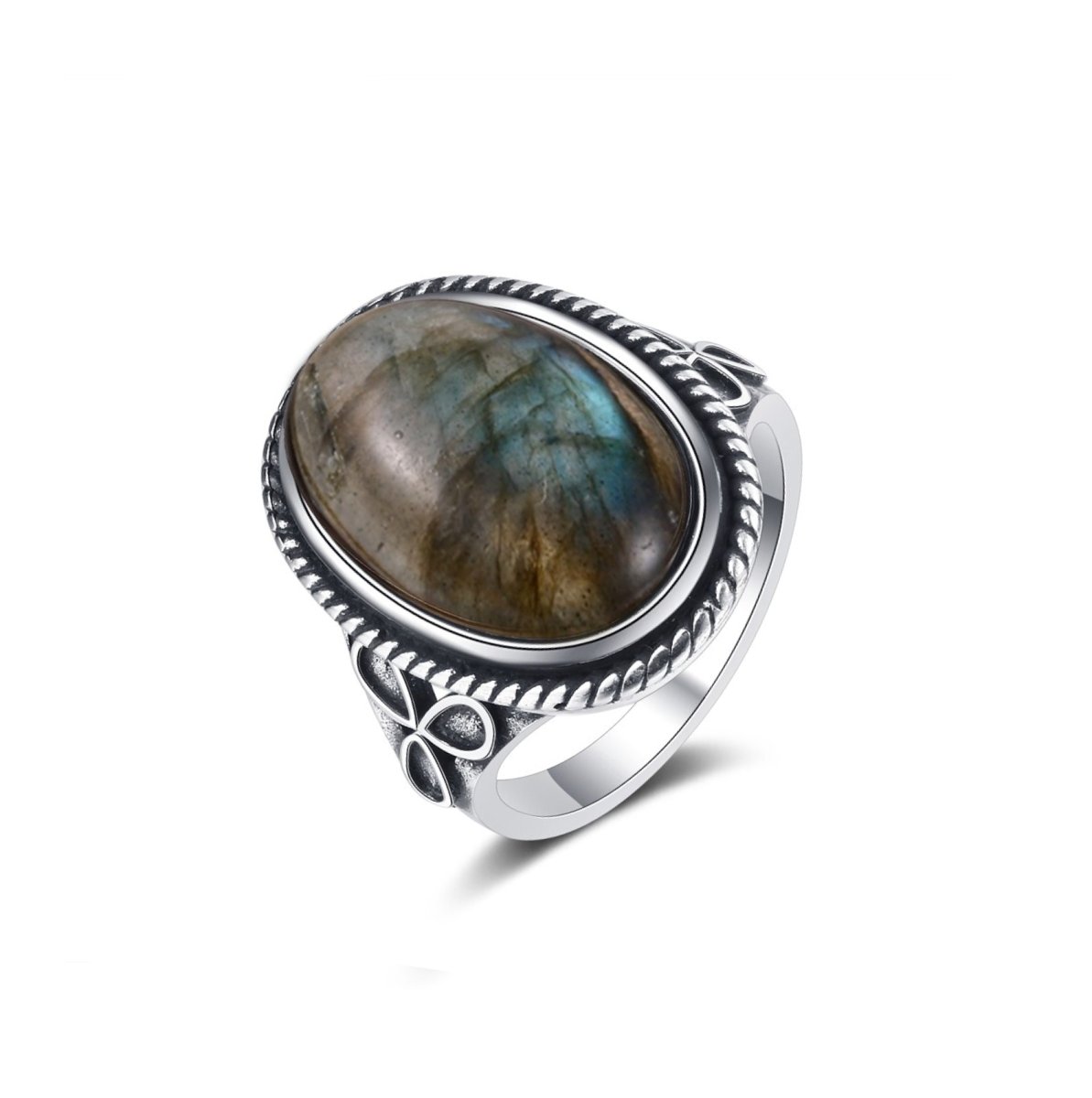 Bague Pierre Labradorite "Lara"