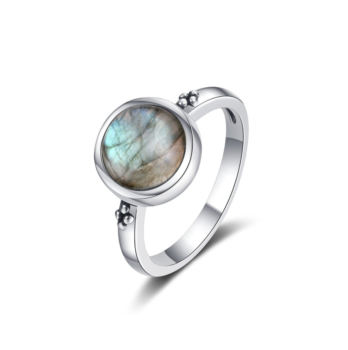 Bague Pierre Labradorite "Lysa"