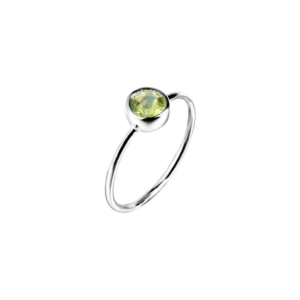 Bague Pierre Péridot "Lilas" en Argent 925